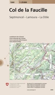 Produktbild: Swisstopo 1 : 25 000 Col de la Faucille
