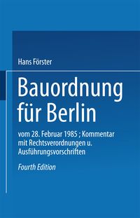Produktbild: Bauordnung f&uuml;r Berlin
