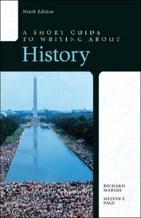 Produktbild: Short Guide to Writing about History, A