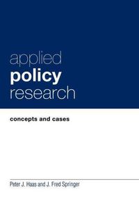 Produktbild: Applied Policy Research 2/e