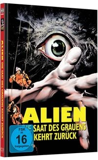Produktbild: Alien - Die Saat des Grauens kehrt zur&uuml;ck - Mediabook - Cover B - Limited Edition auf 500 St&uuml;ck (Blu-ray+DVD)