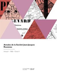 Produktbild: Annales de la societe jean