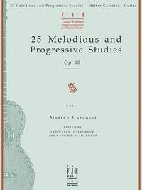 Produktbild: Carcassi, M: 25 Melodious and Progressive Studies, Op. 60