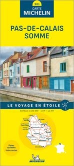 Produktbild: Pas-de-Calais, Somme - Michelin Local Map 301