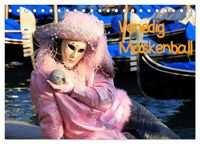 Produktbild: Venedig Maskenball (Tischkalender 2027 DIN A5 quer), CALVENDO Monatskalender