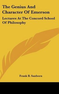 Produktbild: The Genius And Character Of Emerson