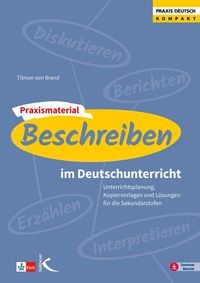 Produktbild: Praxismaterial: Beschreiben im Deutschunterricht