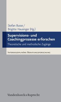 Produktbild: Supervisions- und Coachingprozesse erforschen