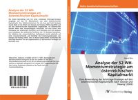 Produktbild: Analyse der 52 WH-Momentumstrategie am &ouml;sterreichischen Kapitalmarkt