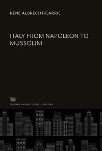 Produktbild: Italy from Napoleon to Mussolini