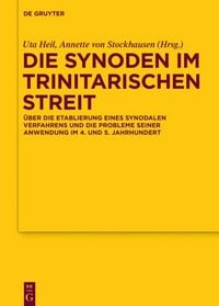 Produktbild: Die Synoden im trinitarischen Streit