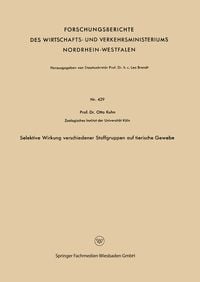 Produktbild: Selektive Wirkung verschiedener Stoffgruppen auf tierische Gewebe