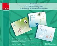 Produktbild: Karteikarten: Erste Buchstabenfolgen