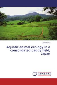 Produktbild: Aquatic animal ecology in a consolidated paddy field, Japan