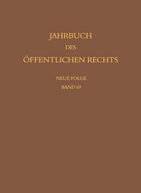 Produktbild: Jahrbuch des &ouml;ffentlichen Rechts der Gegenwart. Neue Folge