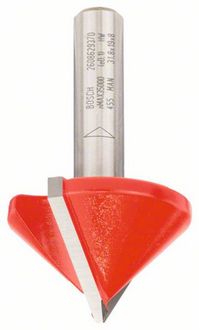 Produktbild: V-Nutfr&auml;ser Expet for Wood mit 8 mm Schaft, D 31,8 mm, L 19 mm, G 51 mm, 90&deg;