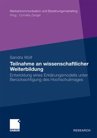 Produktbild: Teilnahme an wissenschaftlicher Weiterbildung
