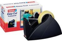 Produktbild: Tesa Klebeband-Abroller Easy Cut® Professional Schwarz Rollenbreite (max.): 25 mm Rollenlänge (max.) 66 m
