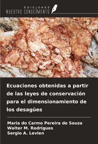 Produktbild: Ecuaciones obtenidas a partir de las leyes de conservaci&oacute;n para el dimensionamiento de los desag&uuml;es