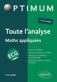 Produktbild: Toute l'analyse - ECG maths appliqu&eacute;es