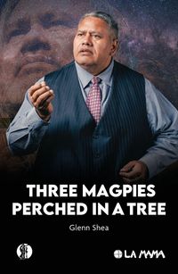 Produktbild: Three Magpies Perched in a Tree