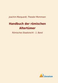 Produktbild: Handbuch der r&ouml;mischen Altert&uuml;mer