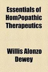Produktbild: Essentials of Hom Opathic Therapeutics