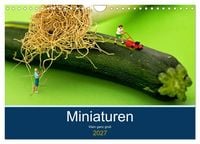 Produktbild: Miniaturen - Klein ganz gro&szlig; (Wandkalender 2027 DIN A4 quer), CALVENDO Monatskalender