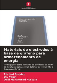 Produktbild: Materiais de el&eacute;ctrodos &agrave; base de grafeno para armazenamento de energia