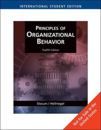 Produktbild: Slocum, J: Principles of Organizational Behavior