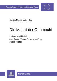 Produktbild: Die Macht der Ohnmacht