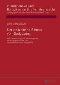 Produktbild: Der polizeiliche Einsatz von Bodycams
