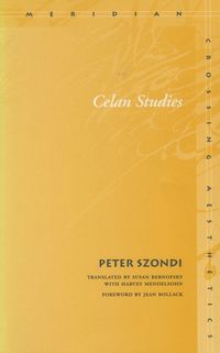 Produktbild: Celan Studies