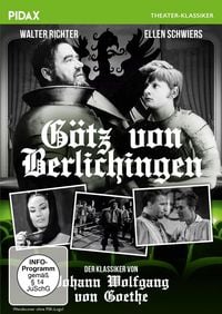 Produktbild: G&ouml;tz von Berlichingen / Eindrucksvolle Festspielinszenierung des St&uuml;cks von Johann Wolfgang von Goethe (Pidax Theater-Klassiker)