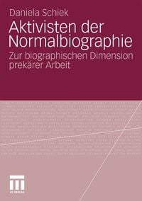 Produktbild: Aktivisten der Normalbiographie