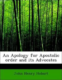 Produktbild: Hobart, J: Apology for Apostolic order and its Advocates