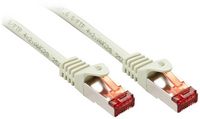 Produktbild: LINDY 47347 RJ45 Patchkabel CAT 6 S/FTP 7.50 m Grau 1 St.