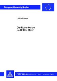 Produktbild: Die Runenkunde im Dritten Reich