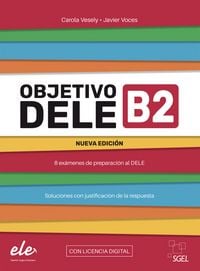 Produktbild: Objetivo DELE B2 - Nueva edici&oacute;n 2024