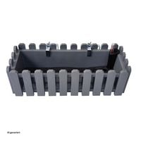 Produktbild: HTI-Living Blumenkasten mit Wasserspeicher Nessa 50 cm Grau