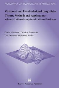 Produktbild: Variational and Hemivariational Inequalities Theory, Methods and Applications