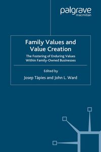 Produktbild: Family Values and Value Creation