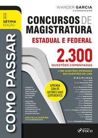 Produktbild: Como passar em Concursos de Magistratura Estadual e Federal