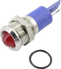 Produktbild: TRU COMPONENTS 1605977 LED-Signalleuchte Rot 24V DC/AC 80 mcd