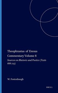 Produktbild: Theophrastus of Eresus Commentary Volume 8
