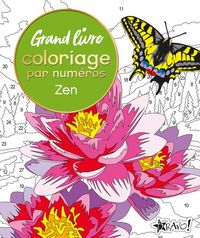 Produktbild: Grand livre coloriage par num&eacute;ros : zen