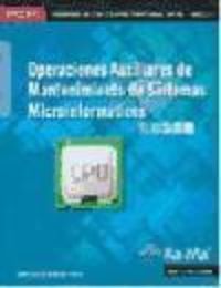 Produktbild: Moreno P&eacute;rez, J: Operaciones auxiliares de mantenimiento de