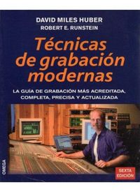 Produktbild: T&eacute;cnicas de grabaci&oacute;n modernas