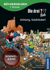Produktbild: Die drei ??? Kids, B&uuml;cherhelden 1. Klasse, Achtung, Goldr&auml;uber! (drei Fragezeichen Kids)