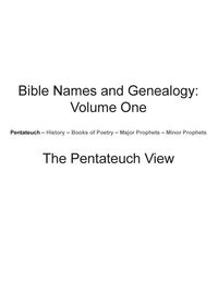 Produktbild: Bible Names and Genealogy